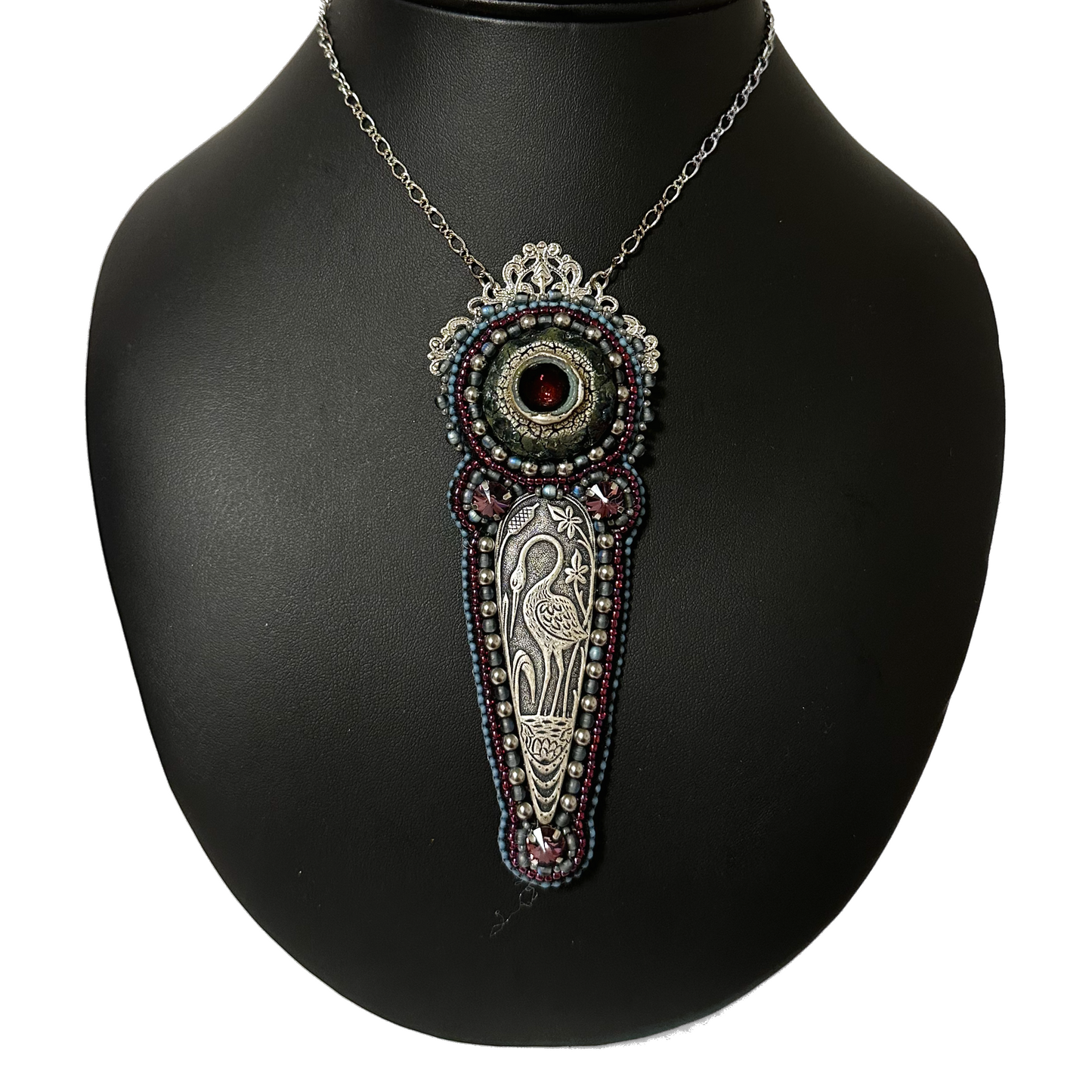 Stork's Day Out Necklace