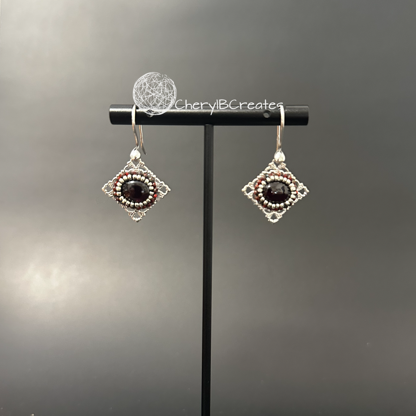 Garnet Earrings
