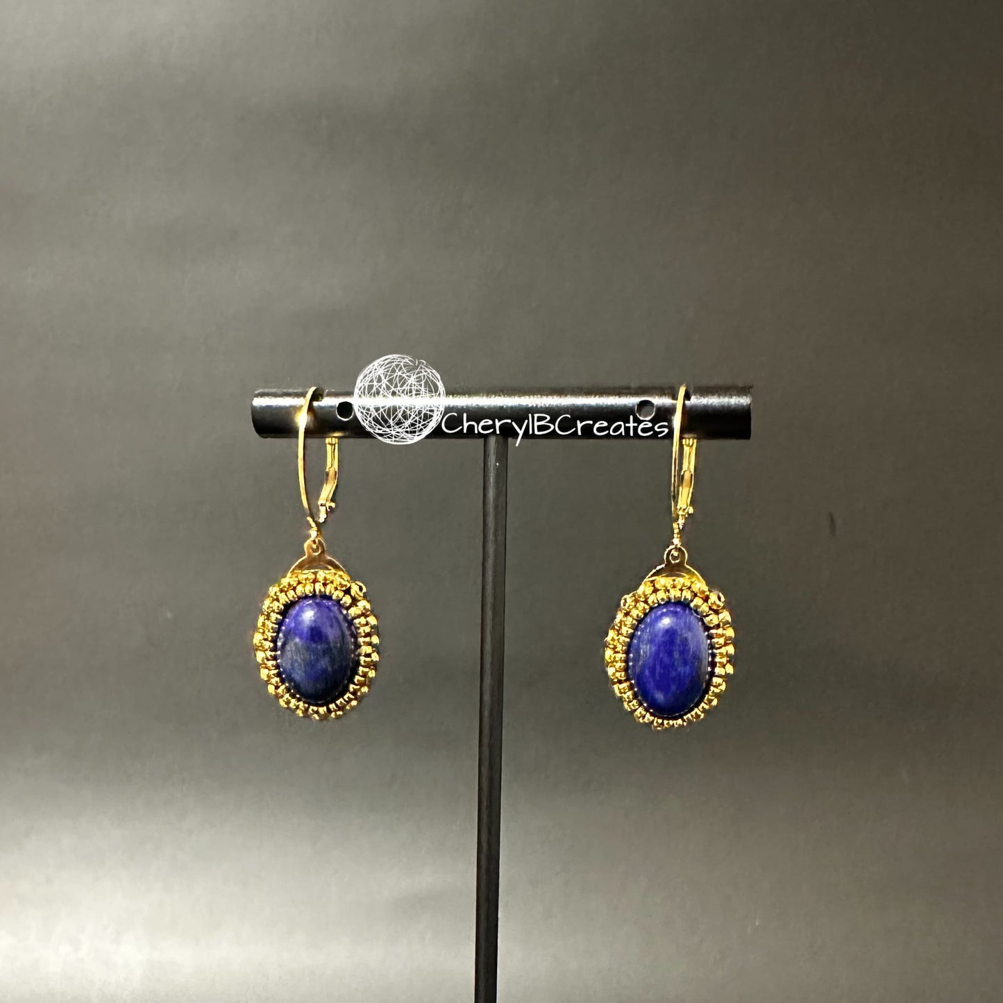Simple Lapis Earrings
