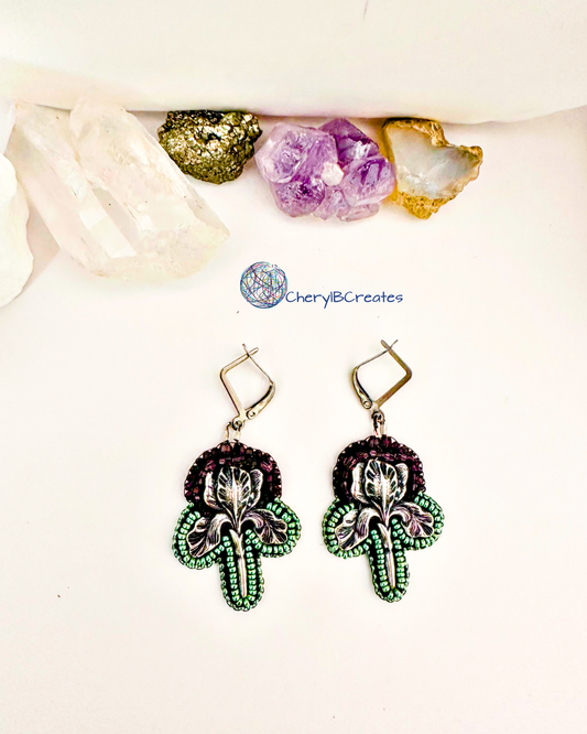 Iris Earrings