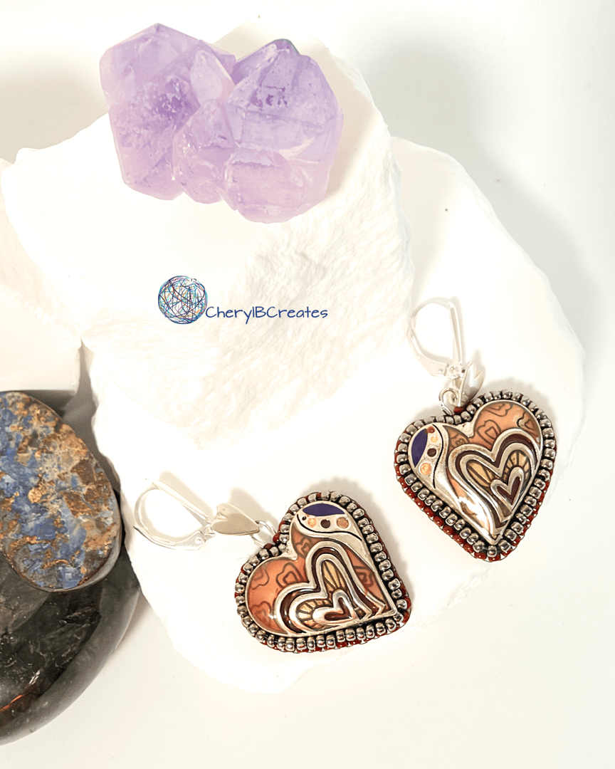 Double Heart Earrings