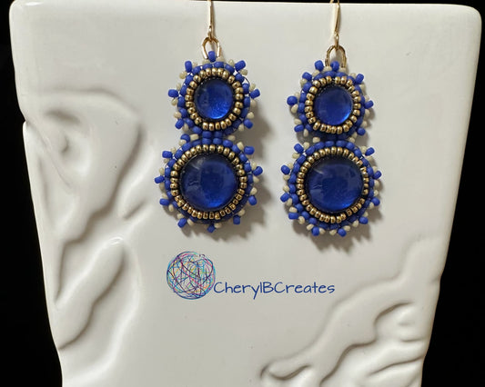 Blue Eyes Statement Necklace