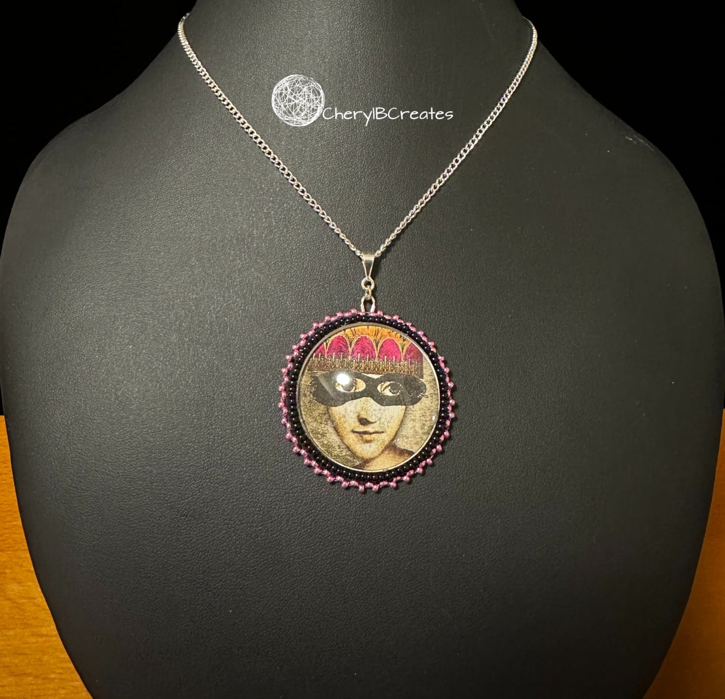 Masked Lady Necklace