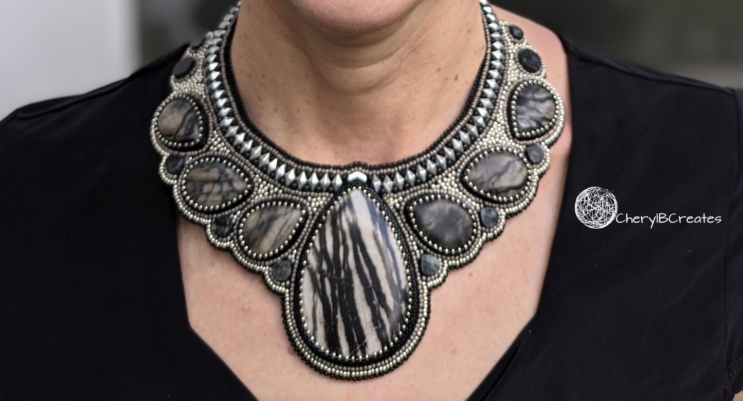 Picasso Bib Necklace Set