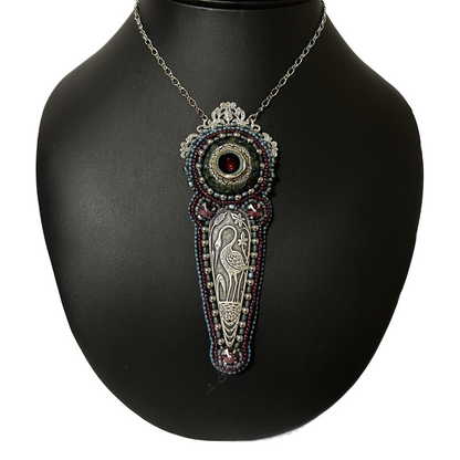 Stork's Day Out Necklace