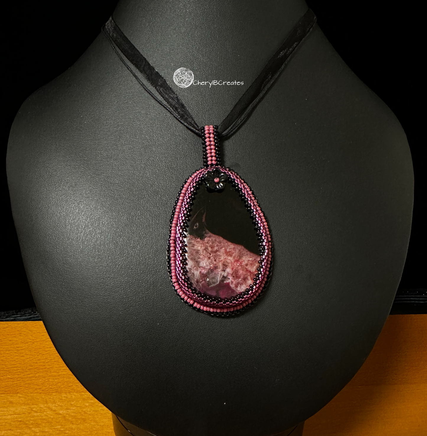 Pink Agate Pendant