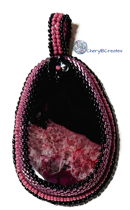 Pink Agate Pendant