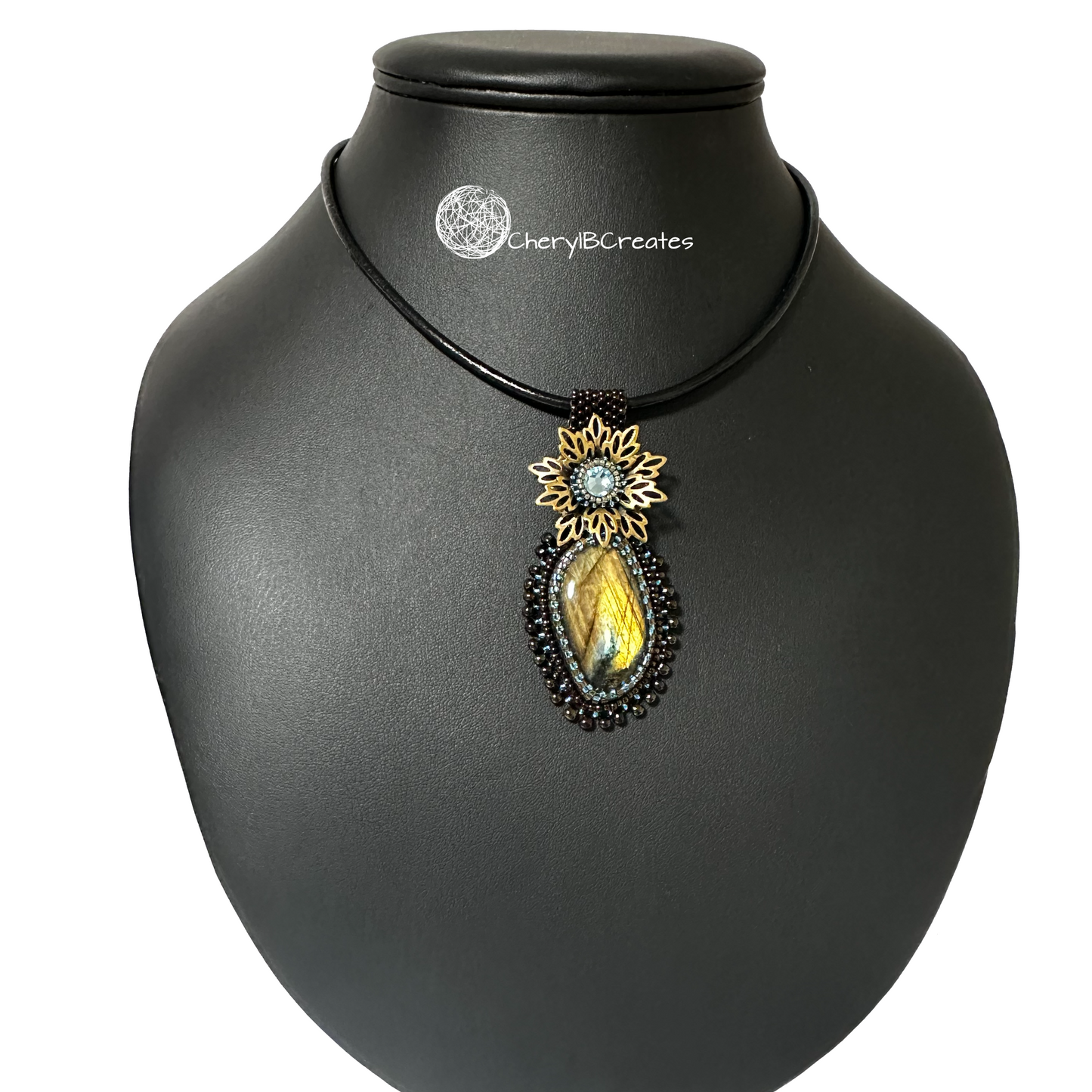 Blooming Labradorite Pendant Necklace