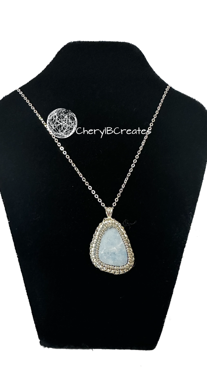 Opal Pendant Necklace