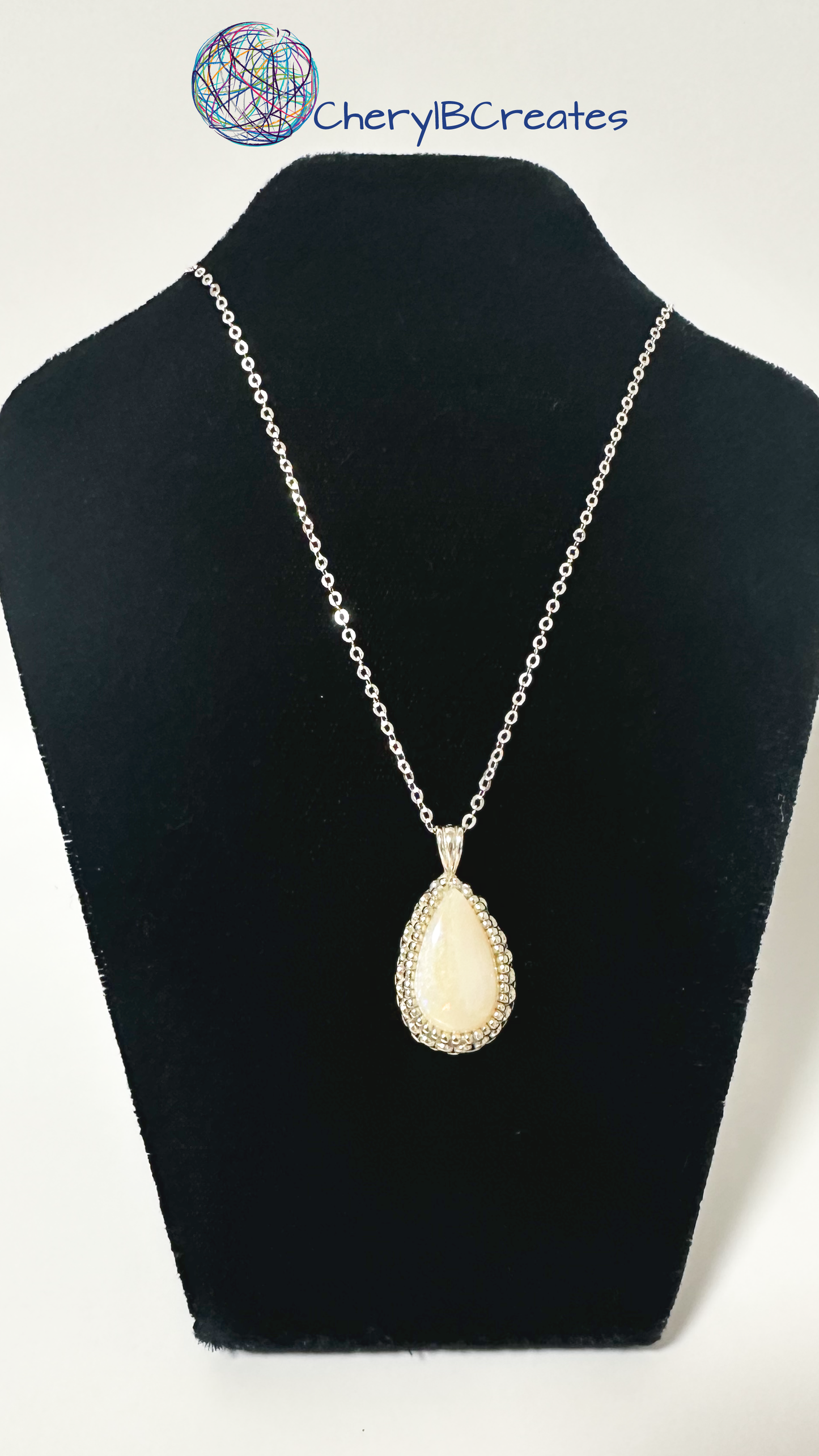 Opal Pendant Necklace