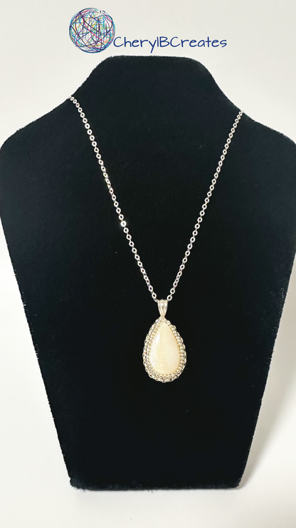 Opal Pendant Necklace
