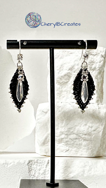 Diamond Dagger Earrings