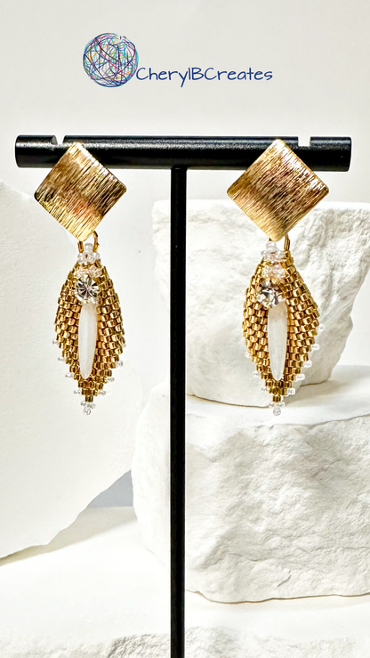 Diamond Dagger Earrings