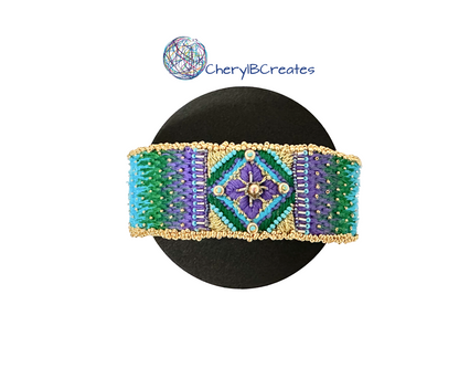 Sea Change Needlepoint Bracelet