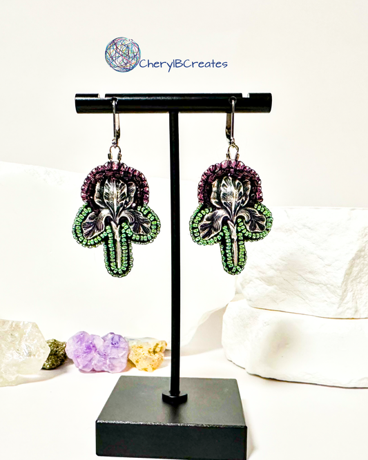 Iris Earrings