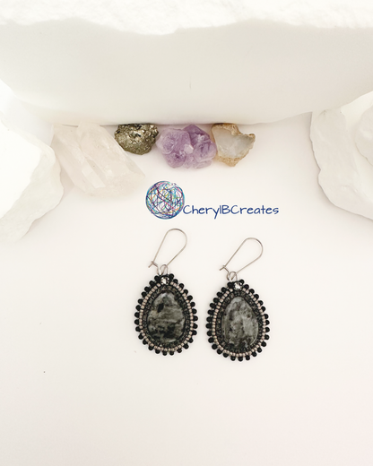 Teardrop Labradorite Earrings