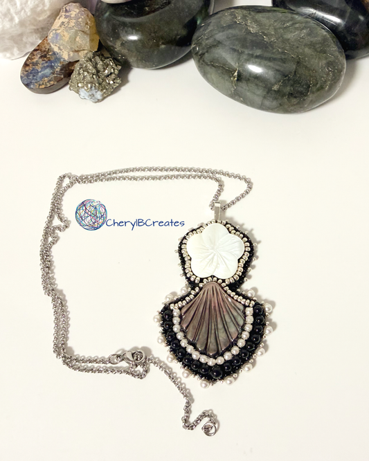 Black Lip Shell Pendant
