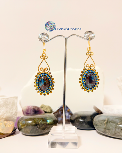 Chrysocolla Earrings