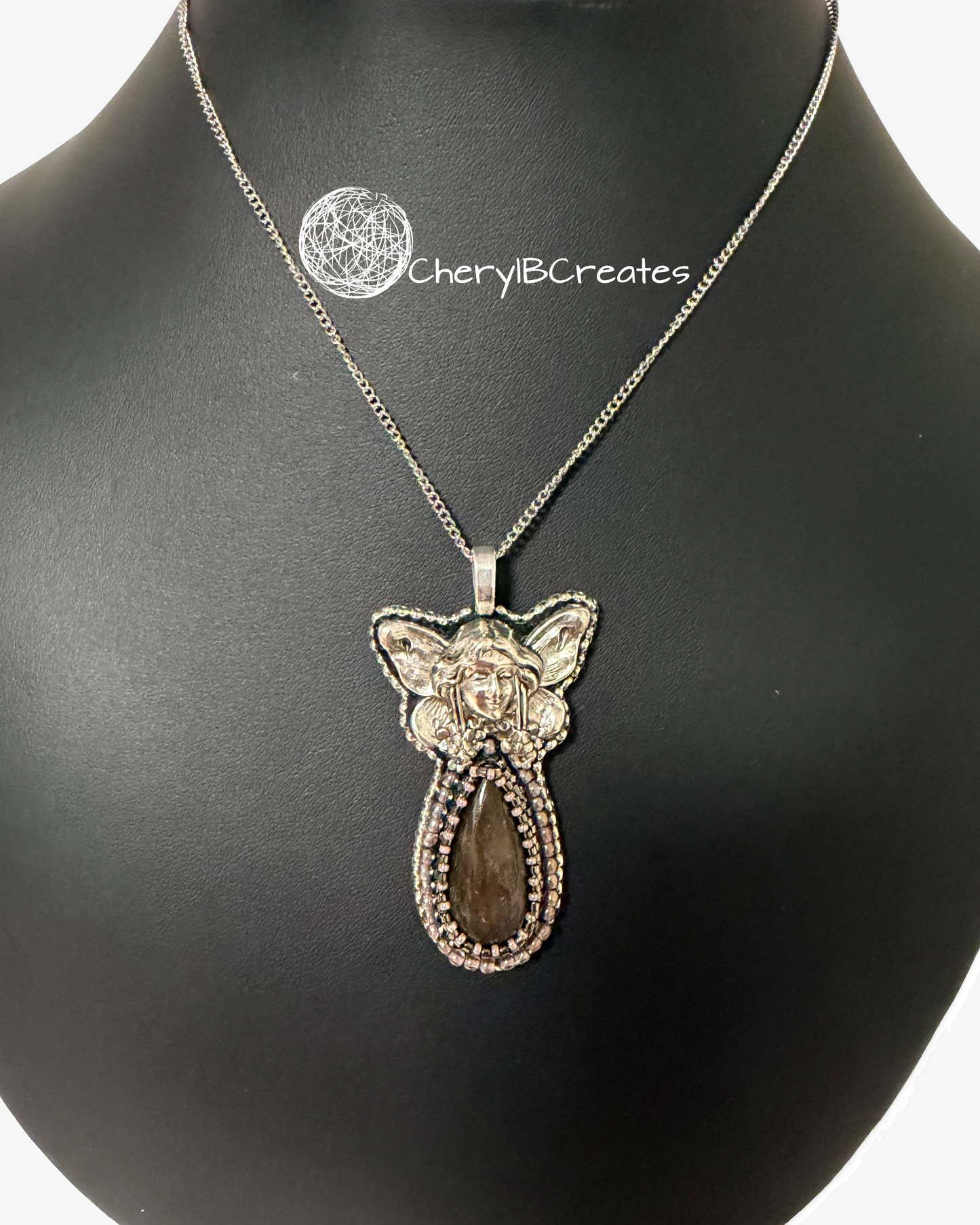 Enchanted Fairy Labradorite Pendant Necklace