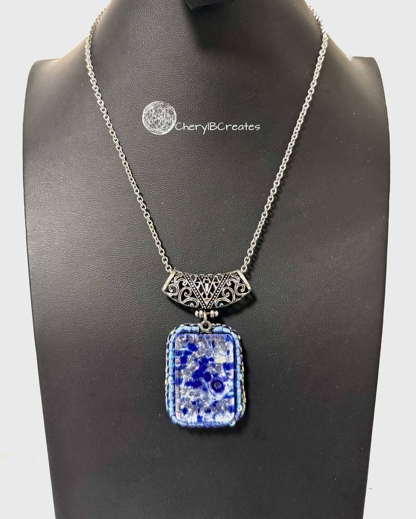 Murano Glass Pendant Necklace