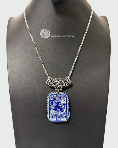 Murano Glass Pendant Necklace