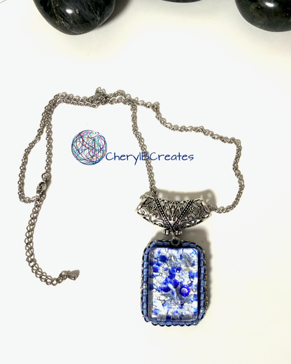 Murano Glass Pendant Necklace