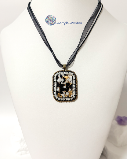 Black Murano Glass Pendant Necklace (Copy)