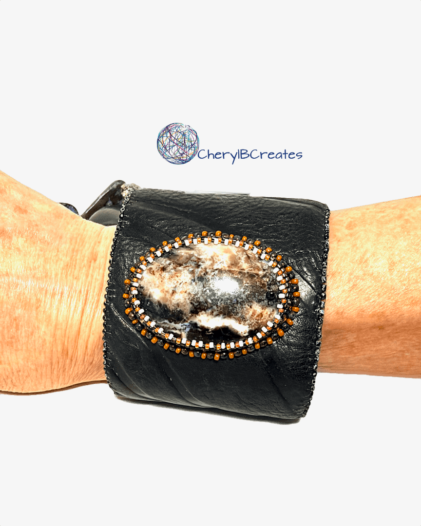 Madagascar Black Opal Cuff
