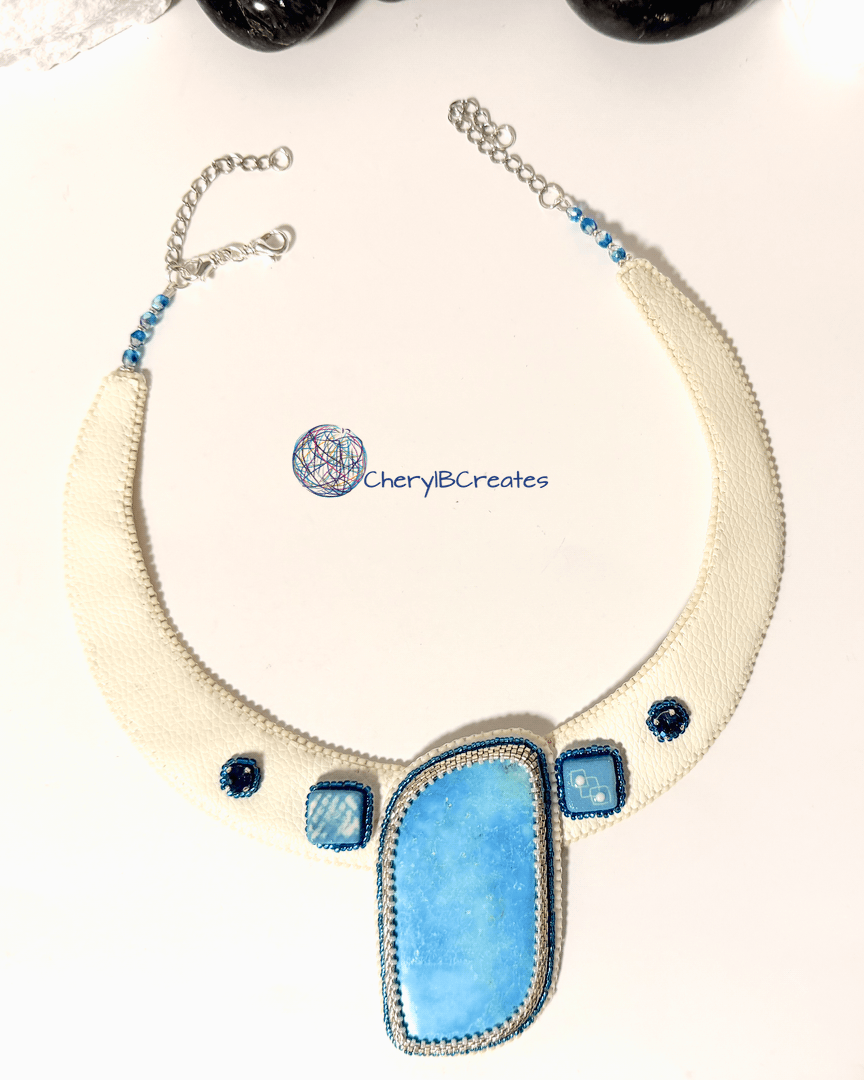 Amazonite Bib Necklace