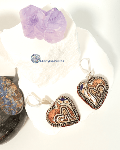 Double Heart Earrings