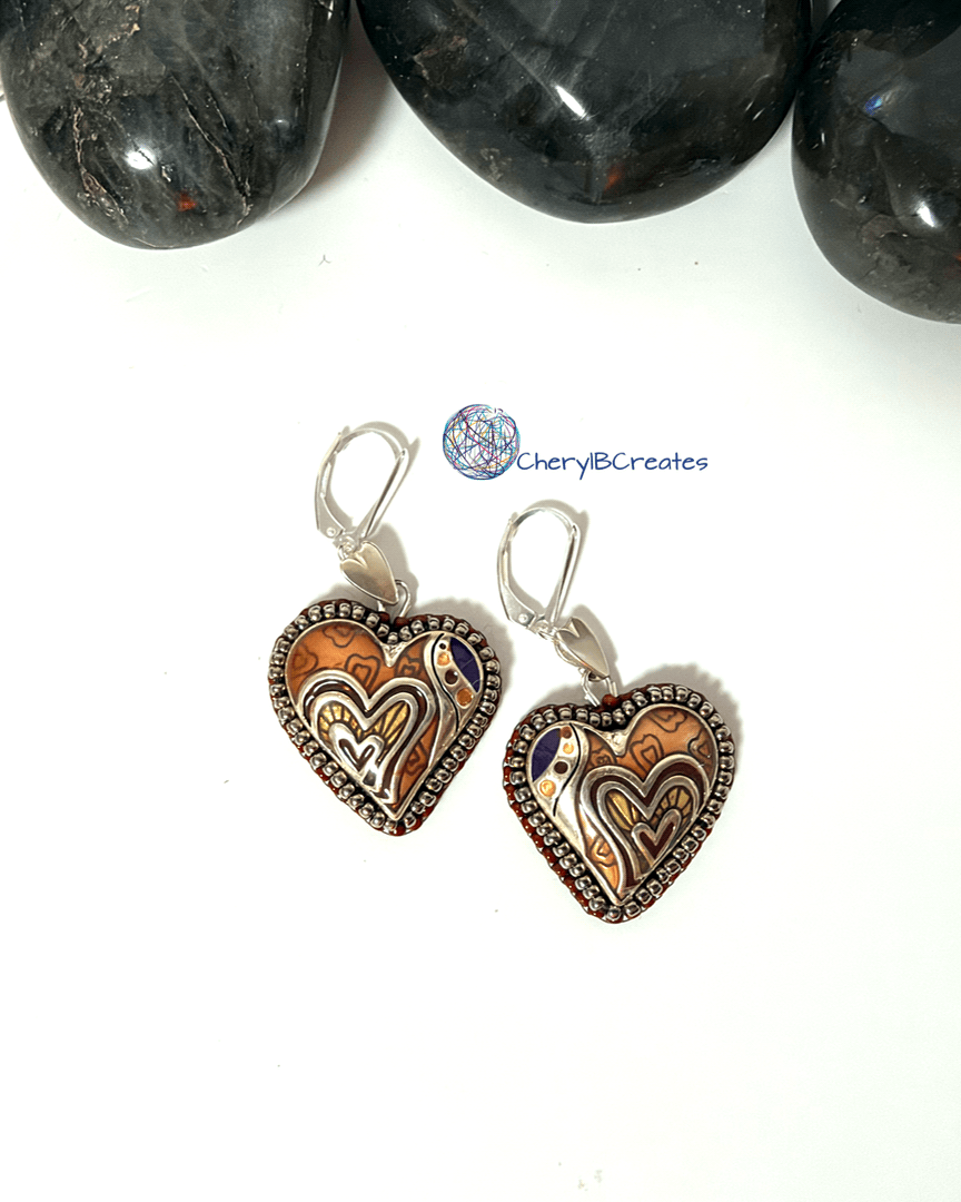 Double Heart Earrings