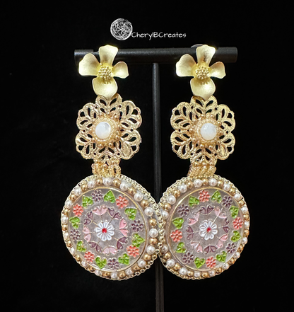 Golden Bloom Earrings