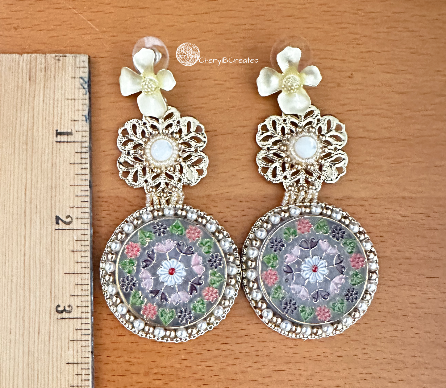 Golden Bloom Earrings