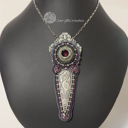 Stork's Day Out Necklace