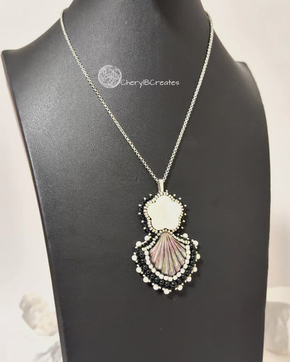 Black Lip Shell Pendant