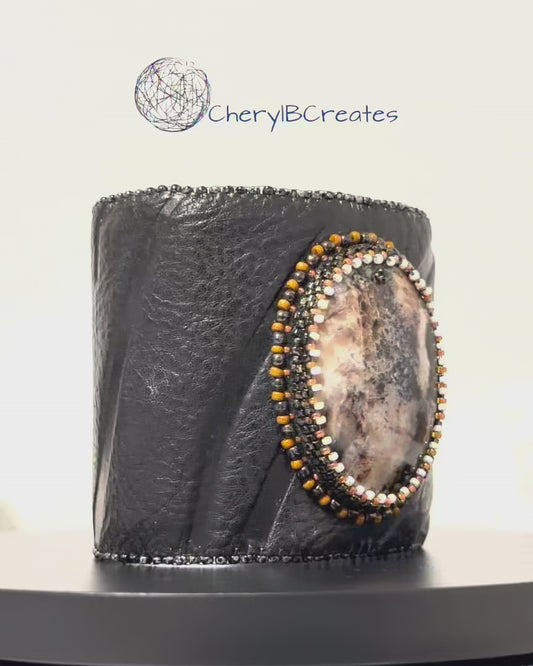 Madagascar Black Opal Cuff