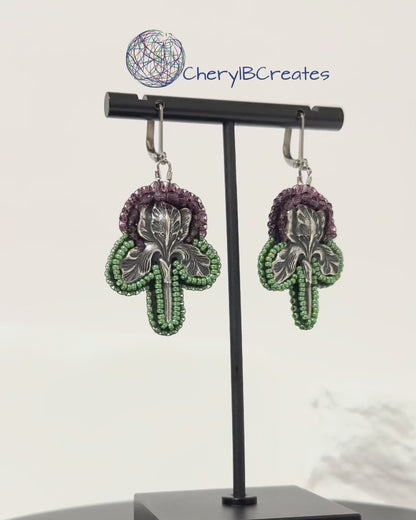 Iris Earrings