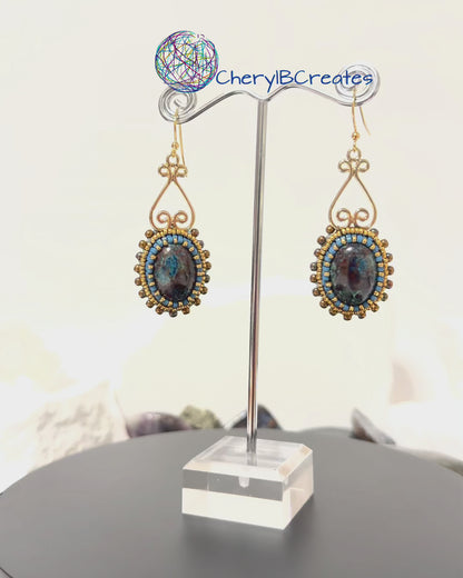 Chrysocolla Earrings