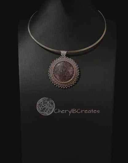 Lepidolite Necklace