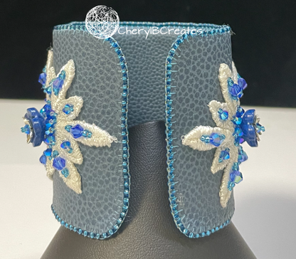 Crystal Flowers Bracelet
