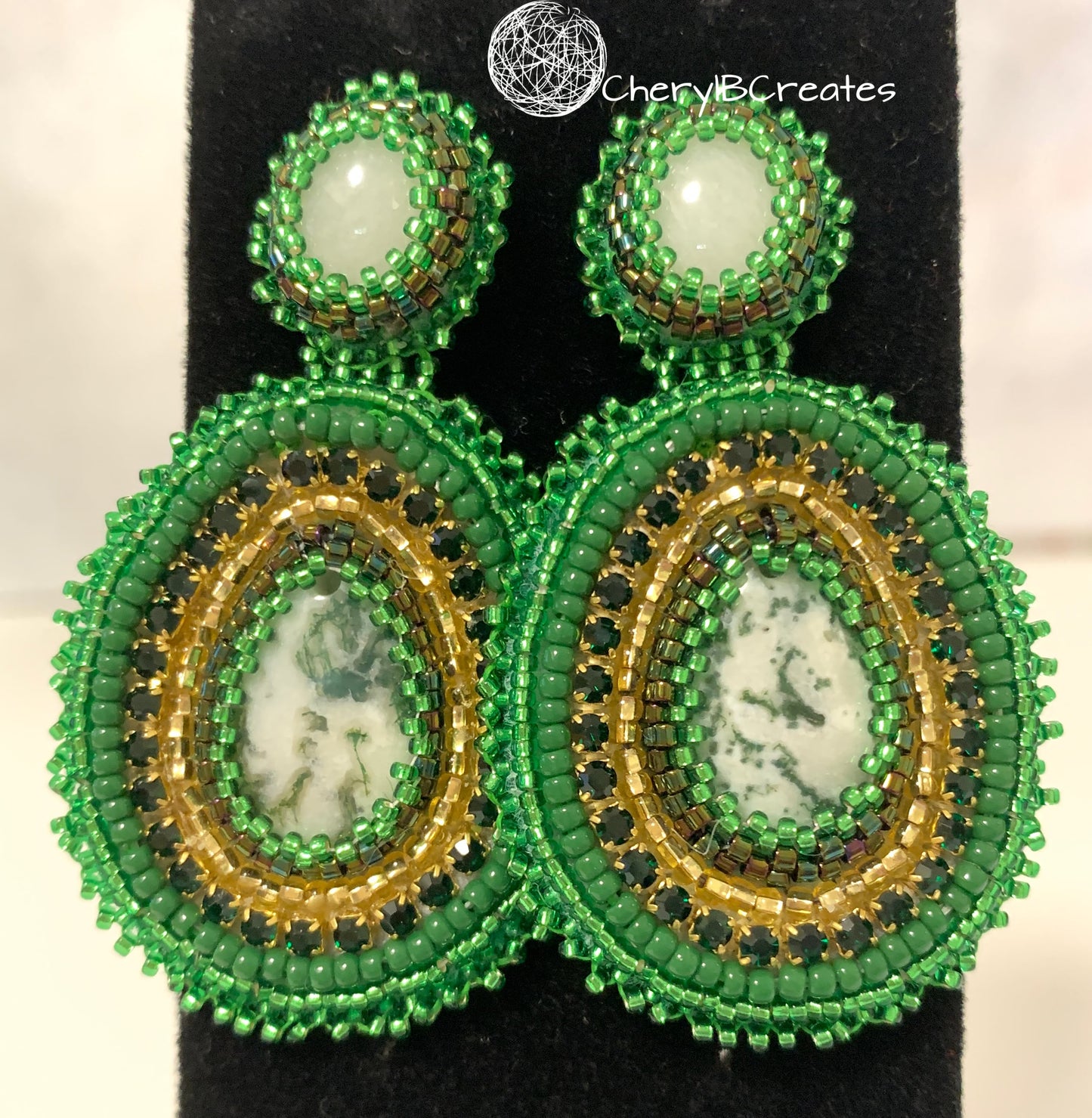 Emerald City Necklace and Earrings